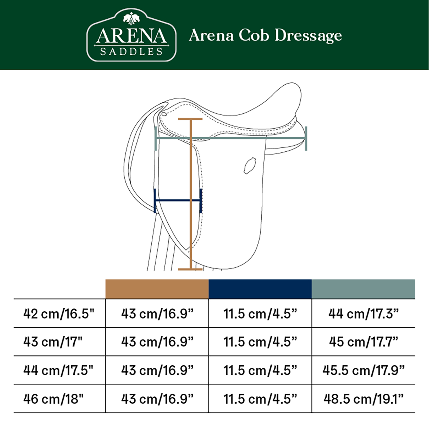 Arena Cob/Wide Dressur